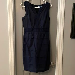 Navy blue dress